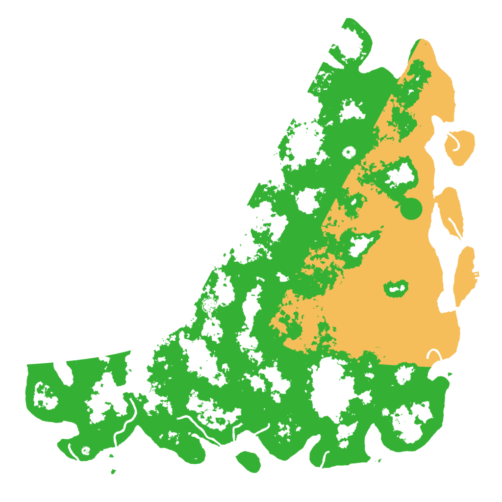 Biome Rust Map: Procedural Map, Size: 6000, Seed: 7652567