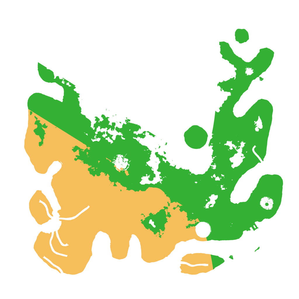 Biome Rust Map: Procedural Map, Size: 3500, Seed: 1951581070