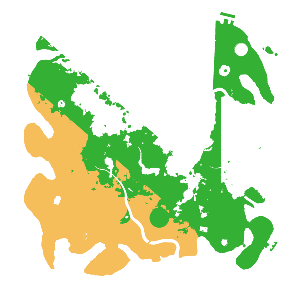 Biome Rust Map: Procedural Map, Size: 4000, Seed: 1834575917
