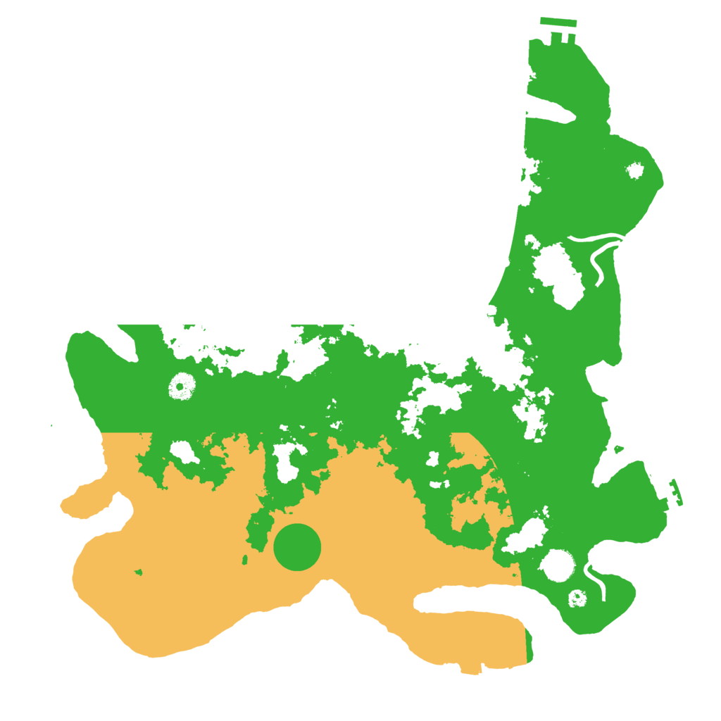 Biome Rust Map: Procedural Map, Size: 4000, Seed: 4012963