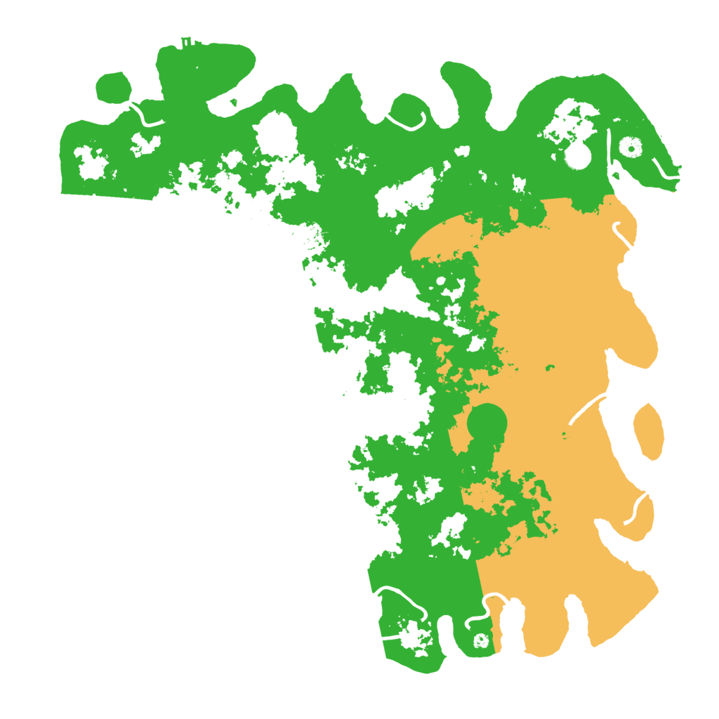 Biome Rust Map: Procedural Map, Size: 4800, Seed: 726698933