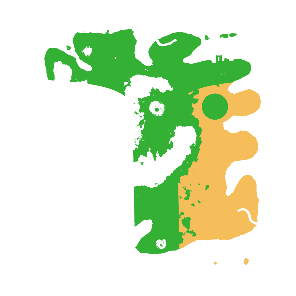 Biome Rust Map: Procedural Map, Size: 3000, Seed: 99325