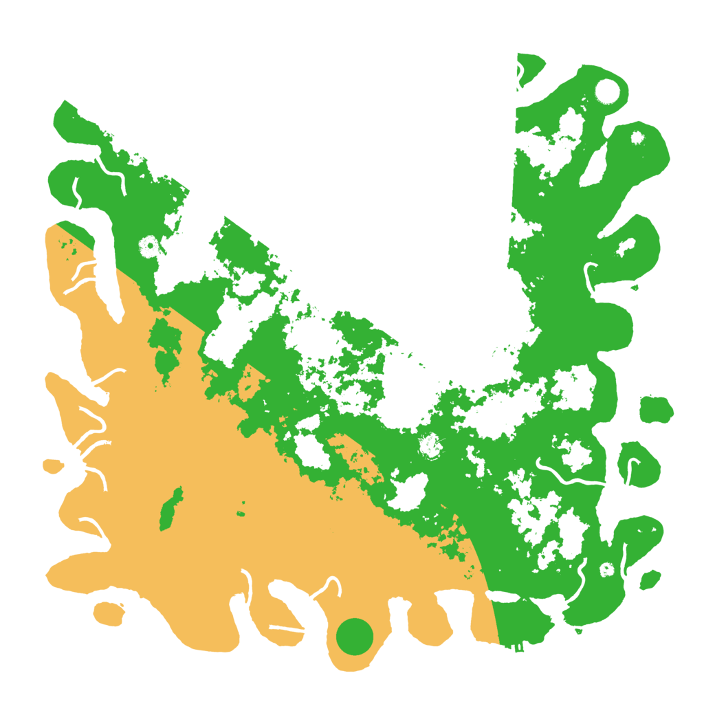 Biome Rust Map: Procedural Map, Size: 5000, Seed: 1404147715