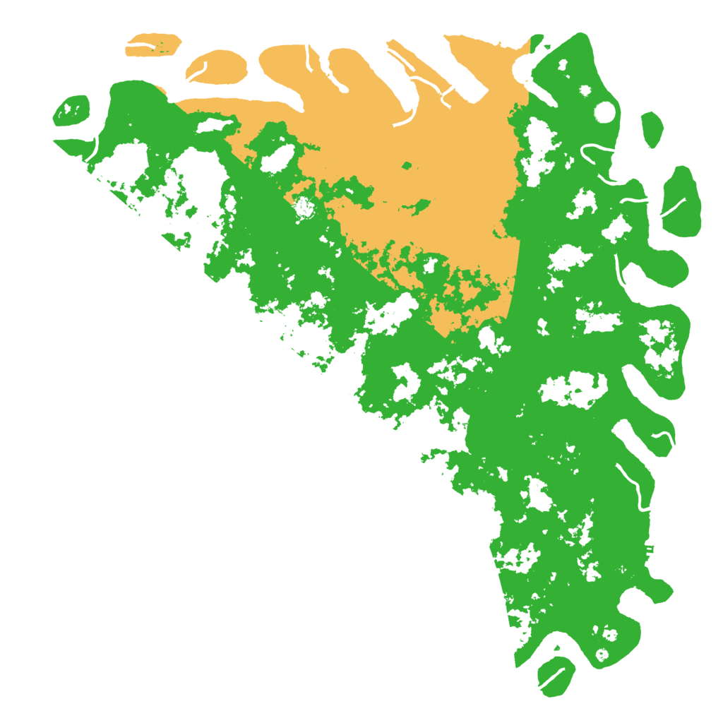 Biome Rust Map: Procedural Map, Size: 6000, Seed: 716659400