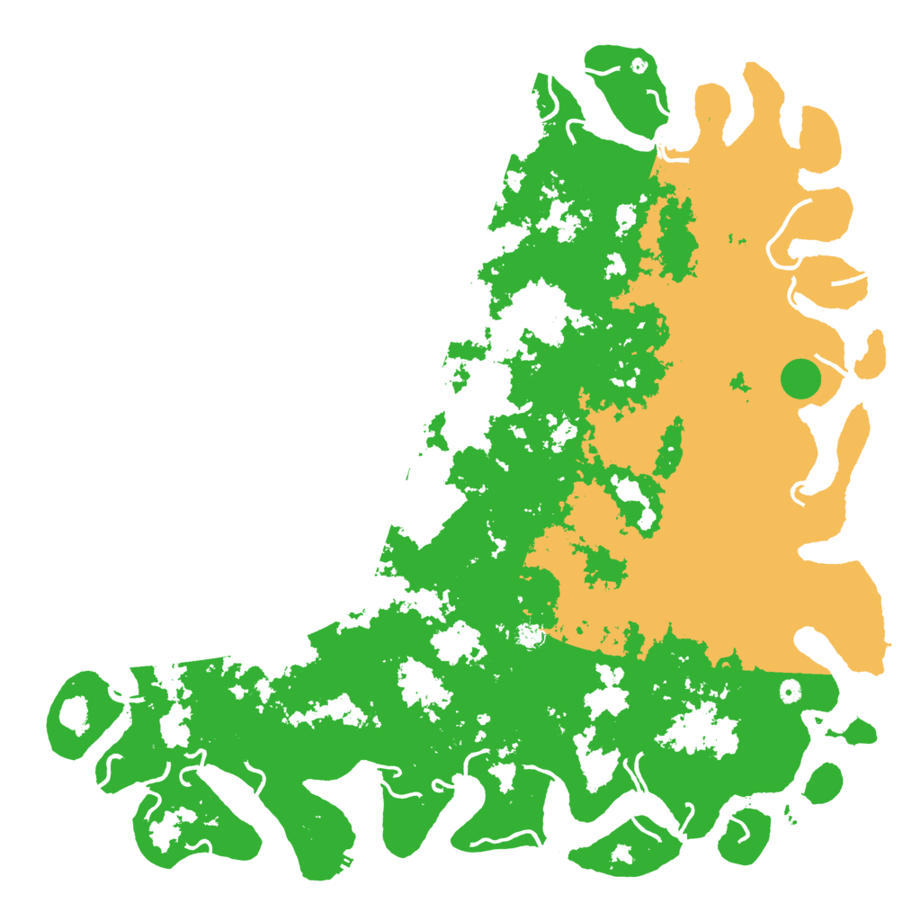 Biome Rust Map: Procedural Map, Size: 6000, Seed: 67616673