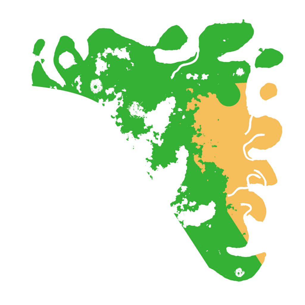 Biome Rust Map: Procedural Map, Size: 3500, Seed: 1840185842