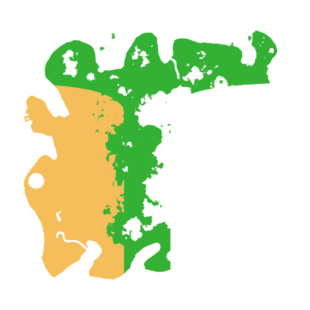 Biome Rust Map: Procedural Map, Size: 3500, Seed: 1616986323