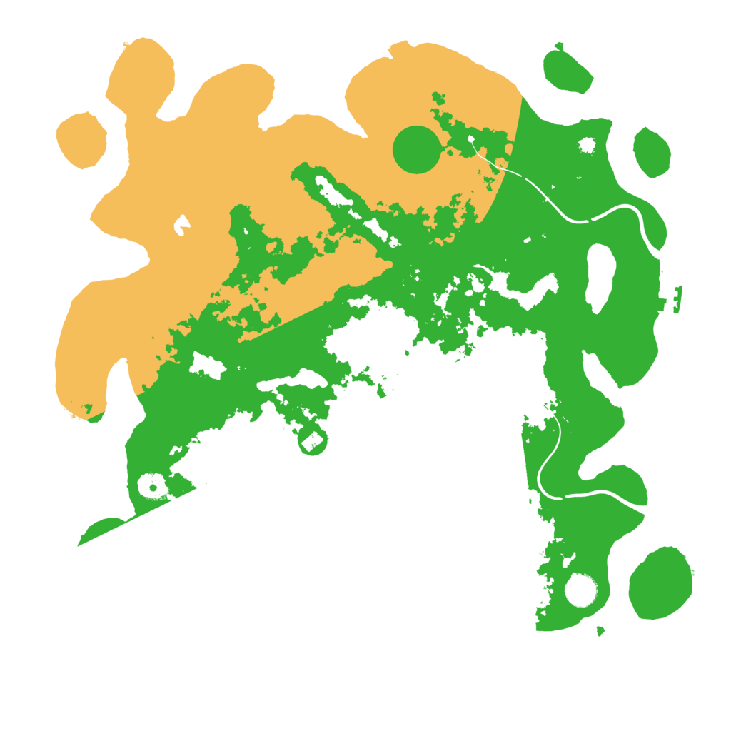 Biome Rust Map: Procedural Map, Size: 4000, Seed: 1393206926