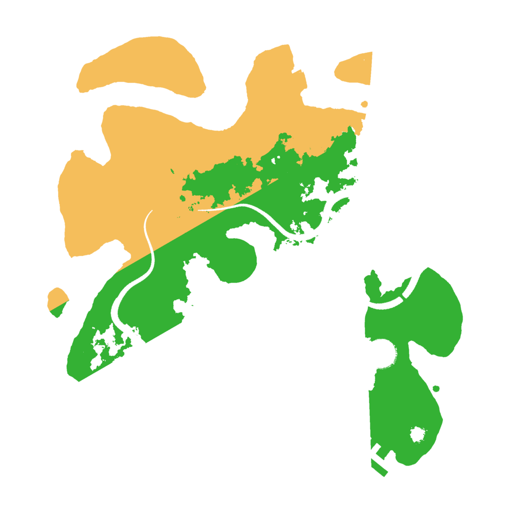 Biome Rust Map: Procedural Map, Size: 3000, Seed: 1905675067