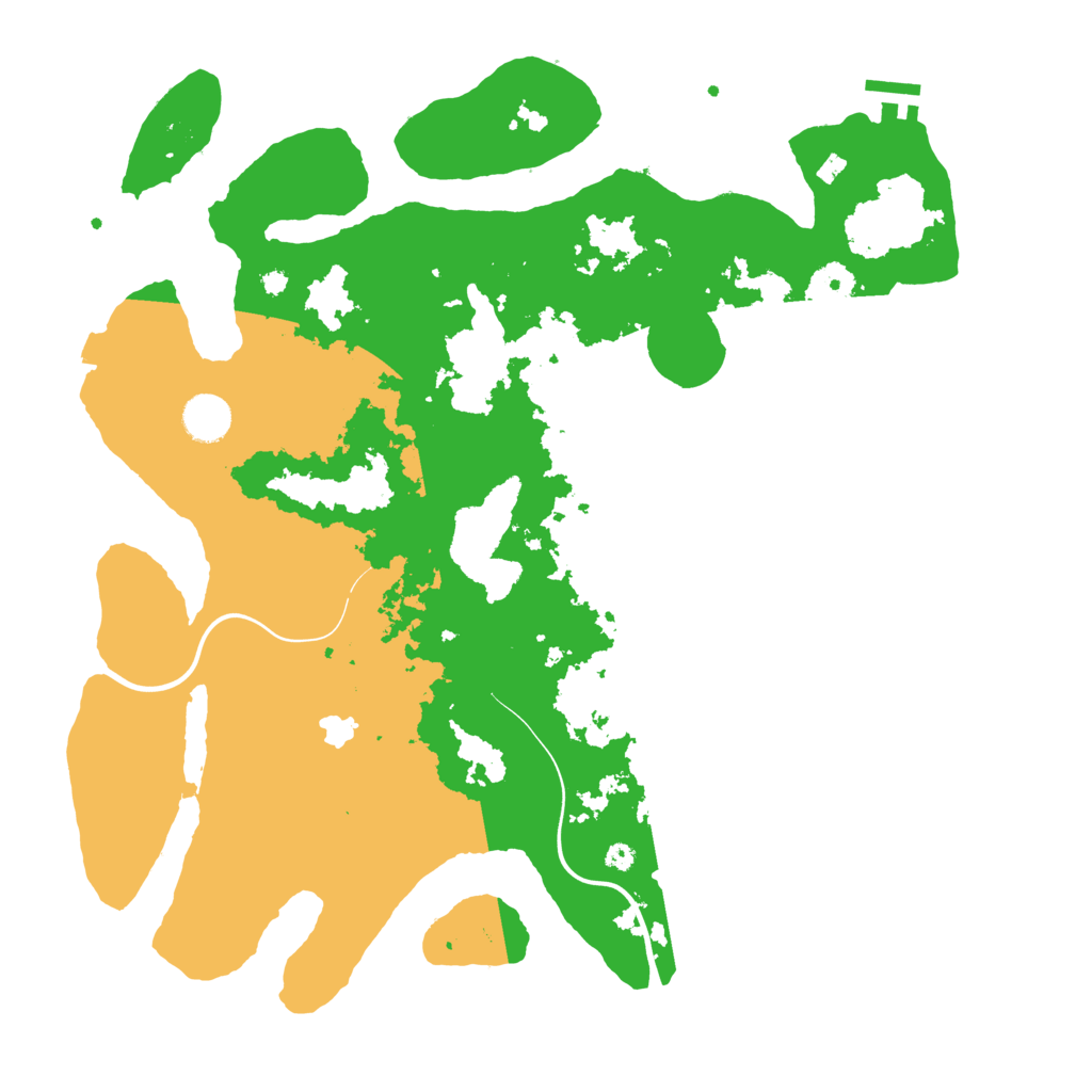 Biome Rust Map: Procedural Map, Size: 4000, Seed: 704843