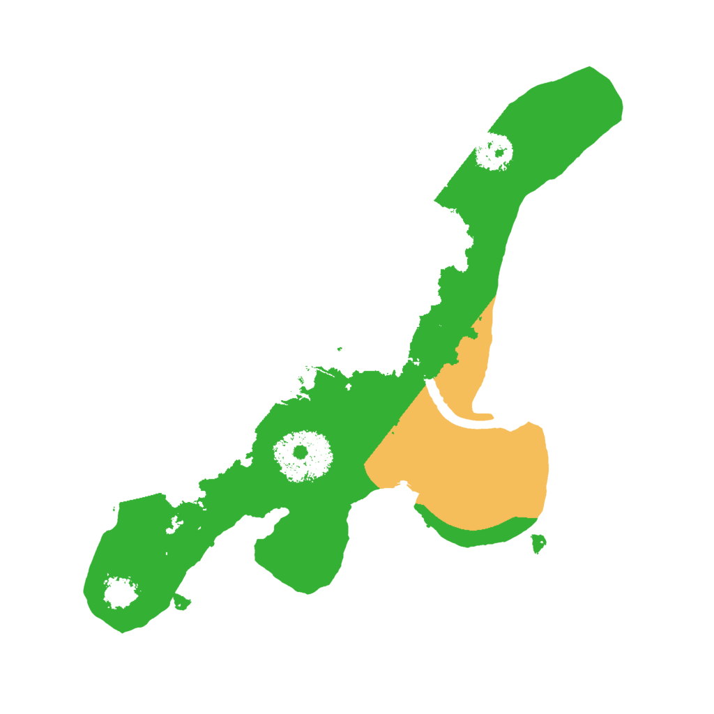 Biome Rust Map: Procedural Map, Size: 2000, Seed: 5846327