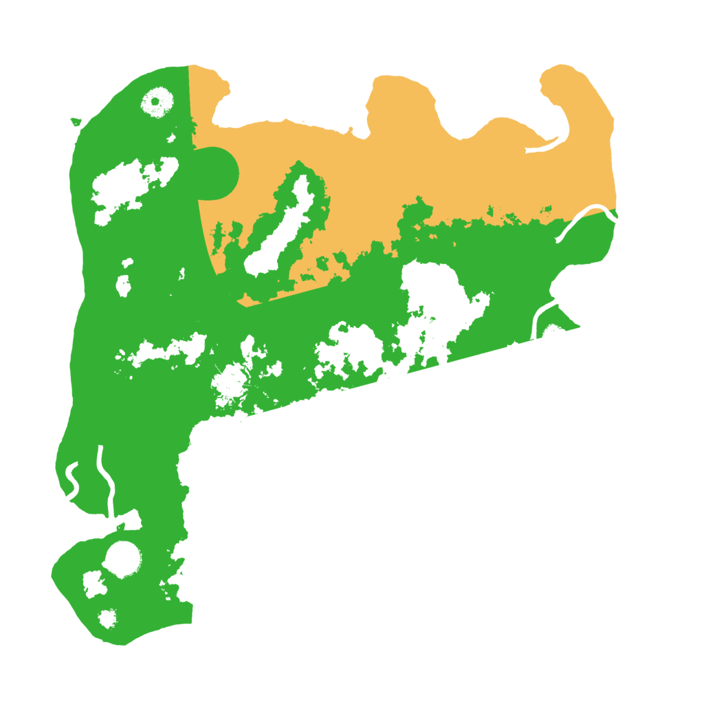 Biome Rust Map: Procedural Map, Size: 3500, Seed: 112562