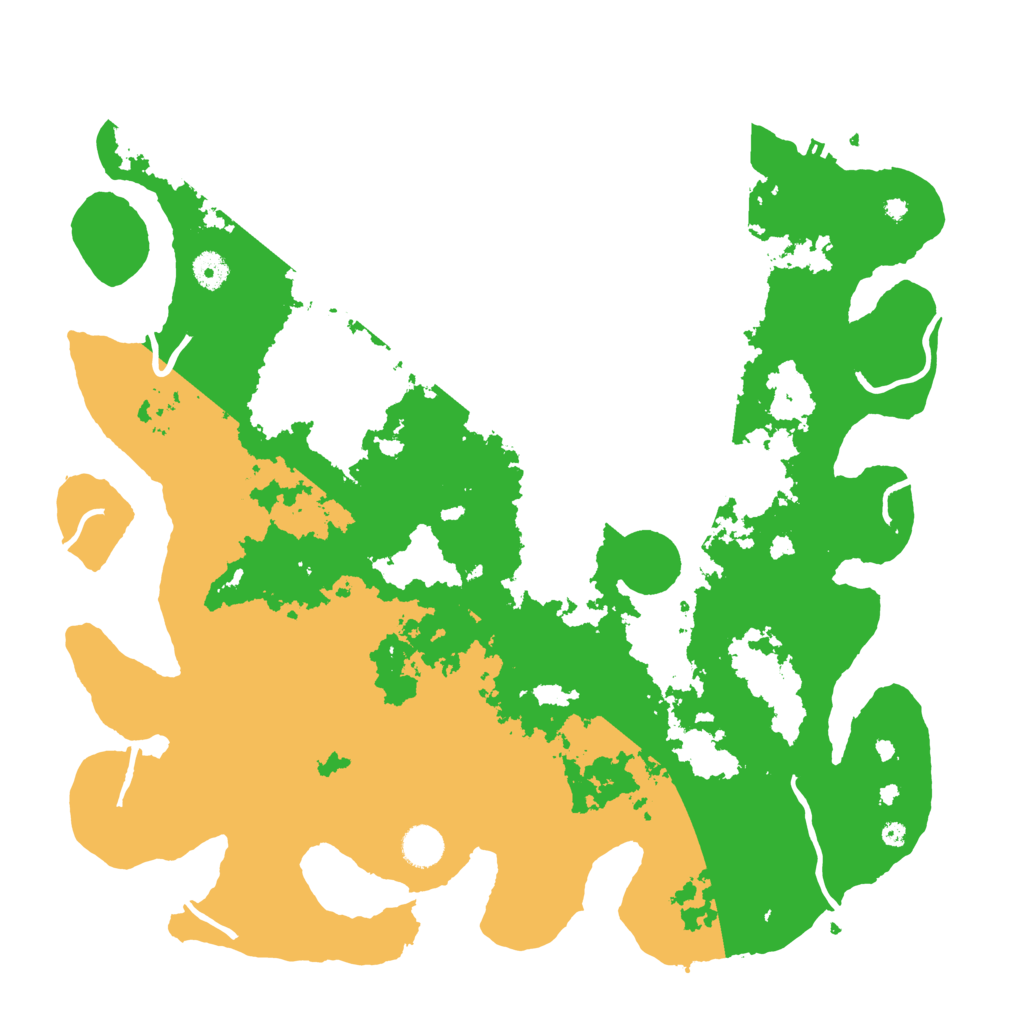 Biome Rust Map: Procedural Map, Size: 4300, Seed: 1858833593