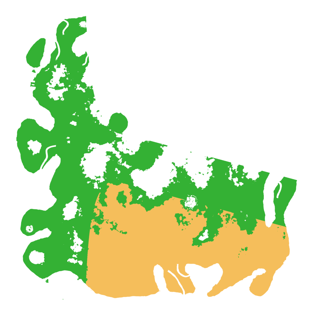 Biome Rust Map: Procedural Map, Size: 4500, Seed: 72354159