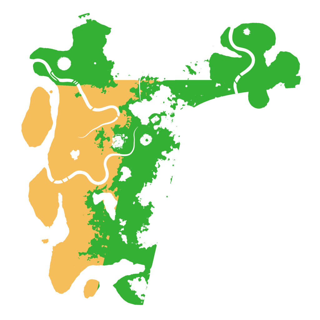 Biome Rust Map: Procedural Map, Size: 4250, Seed: 1827779688
