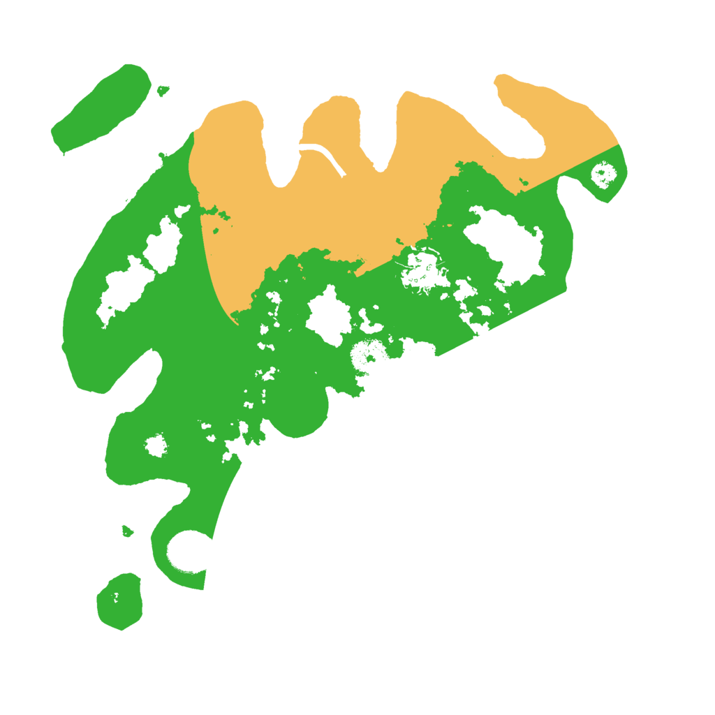 Biome Rust Map: Procedural Map, Size: 3000, Seed: 5050