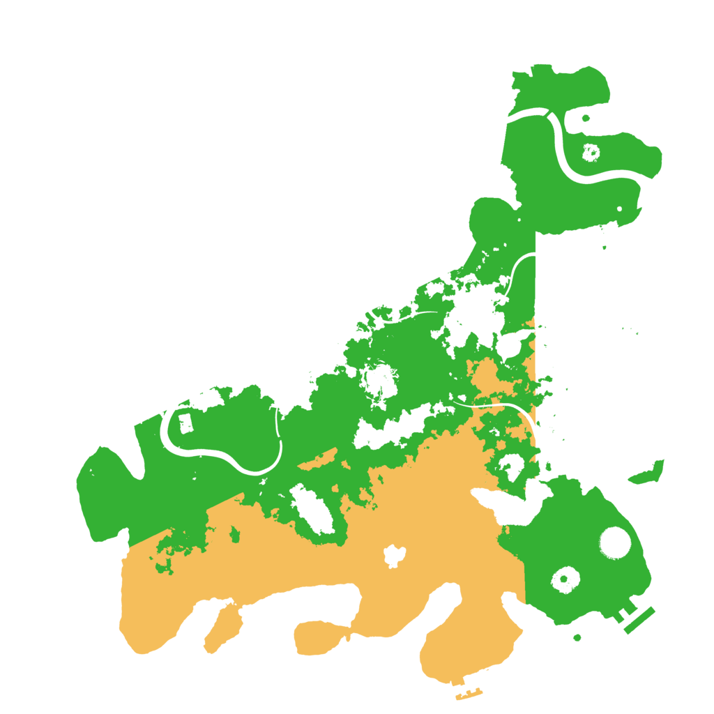 Biome Rust Map: Procedural Map, Size: 4000, Seed: 15928