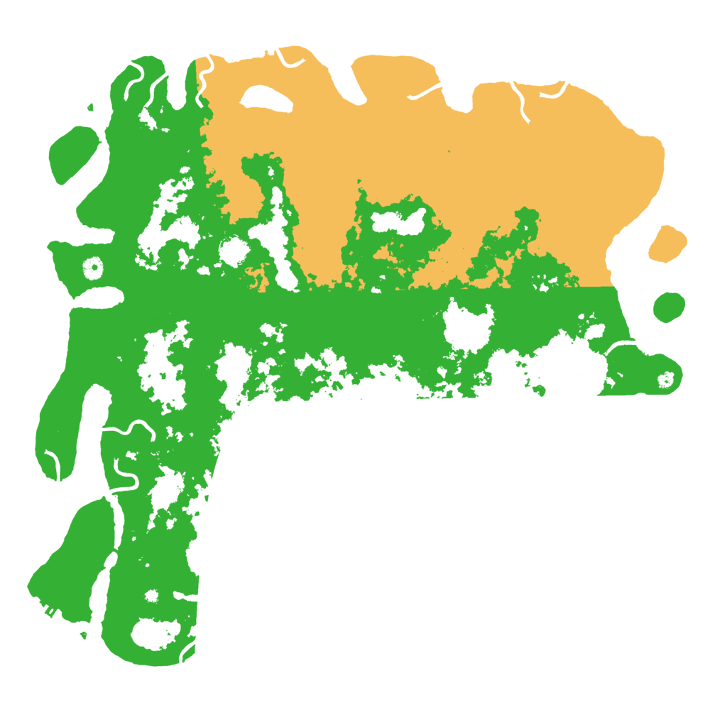 Biome Rust Map: Procedural Map, Size: 5000, Seed: 36963