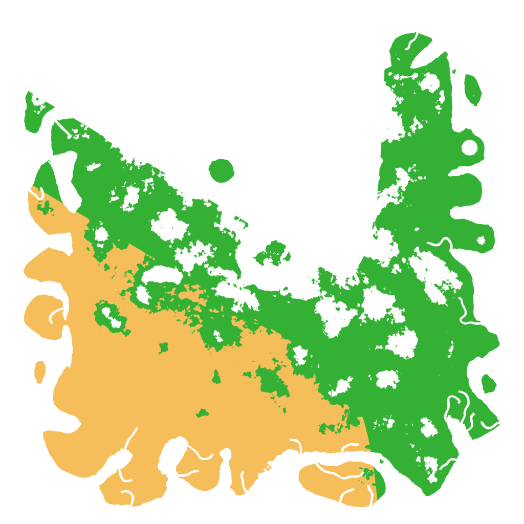 Biome Rust Map: Procedural Map, Size: 5900, Seed: 349301455