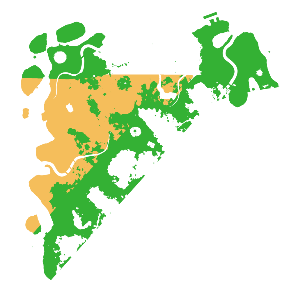 Biome Rust Map: Procedural Map, Size: 4250, Seed: 14368