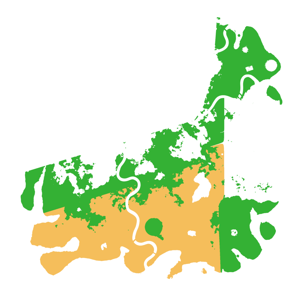 Biome Rust Map: Procedural Map, Size: 4500, Seed: 3300217
