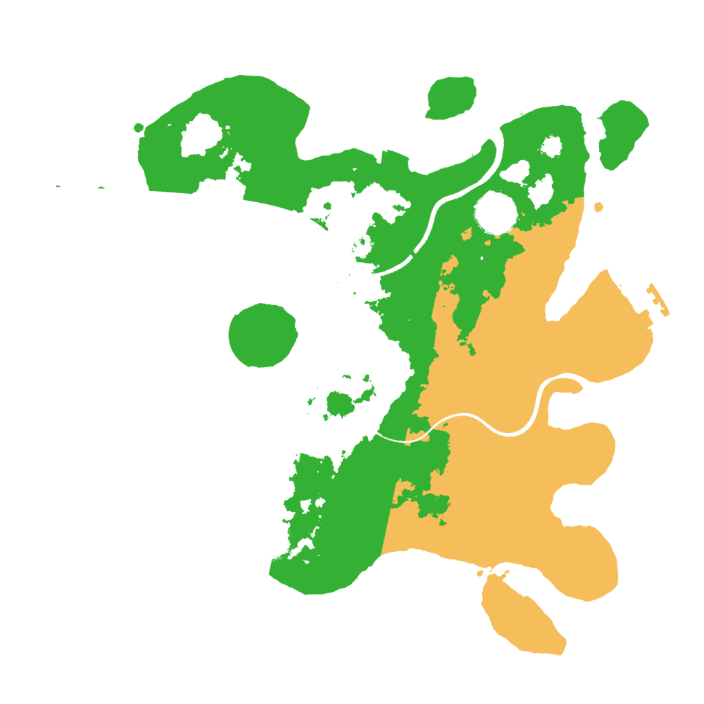 Biome Rust Map: Procedural Map, Size: 3000, Seed: 784553848