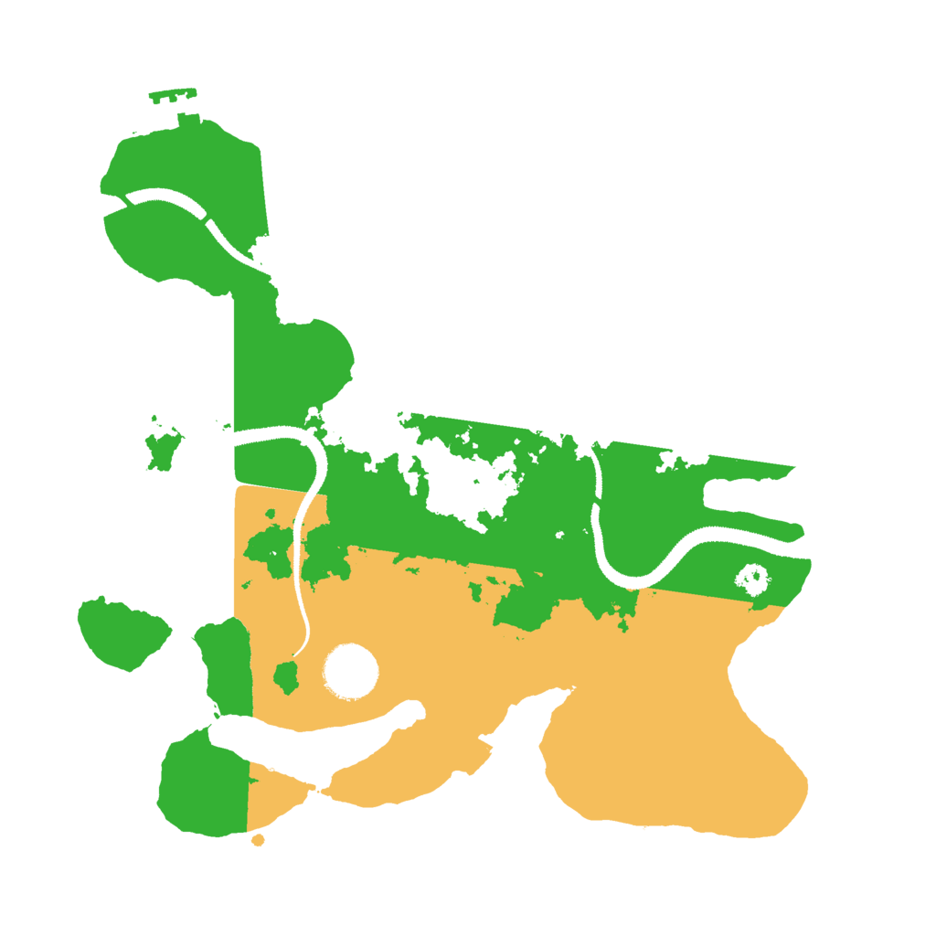 Biome Rust Map: Procedural Map, Size: 3000, Seed: 383044758