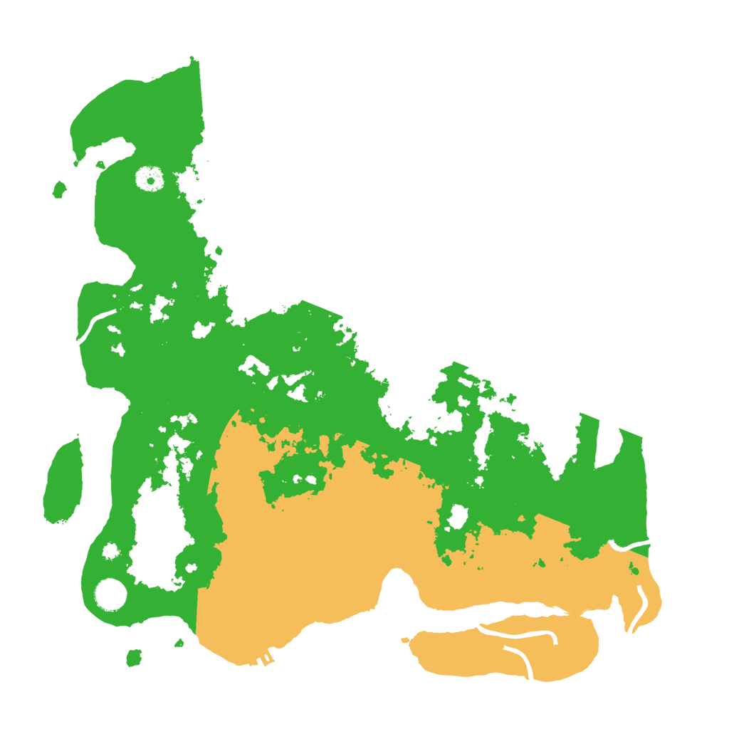 Biome Rust Map: Procedural Map, Size: 4000, Seed: 569202