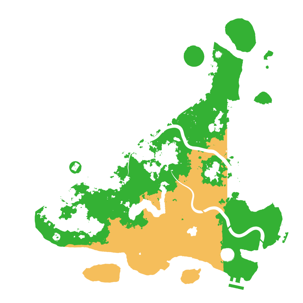 Biome Rust Map: Procedural Map, Size: 4000, Seed: 978304