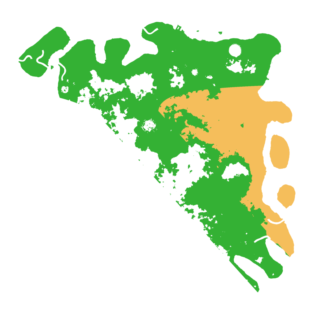 Biome Rust Map: Procedural Map, Size: 4500, Seed: 1209050720