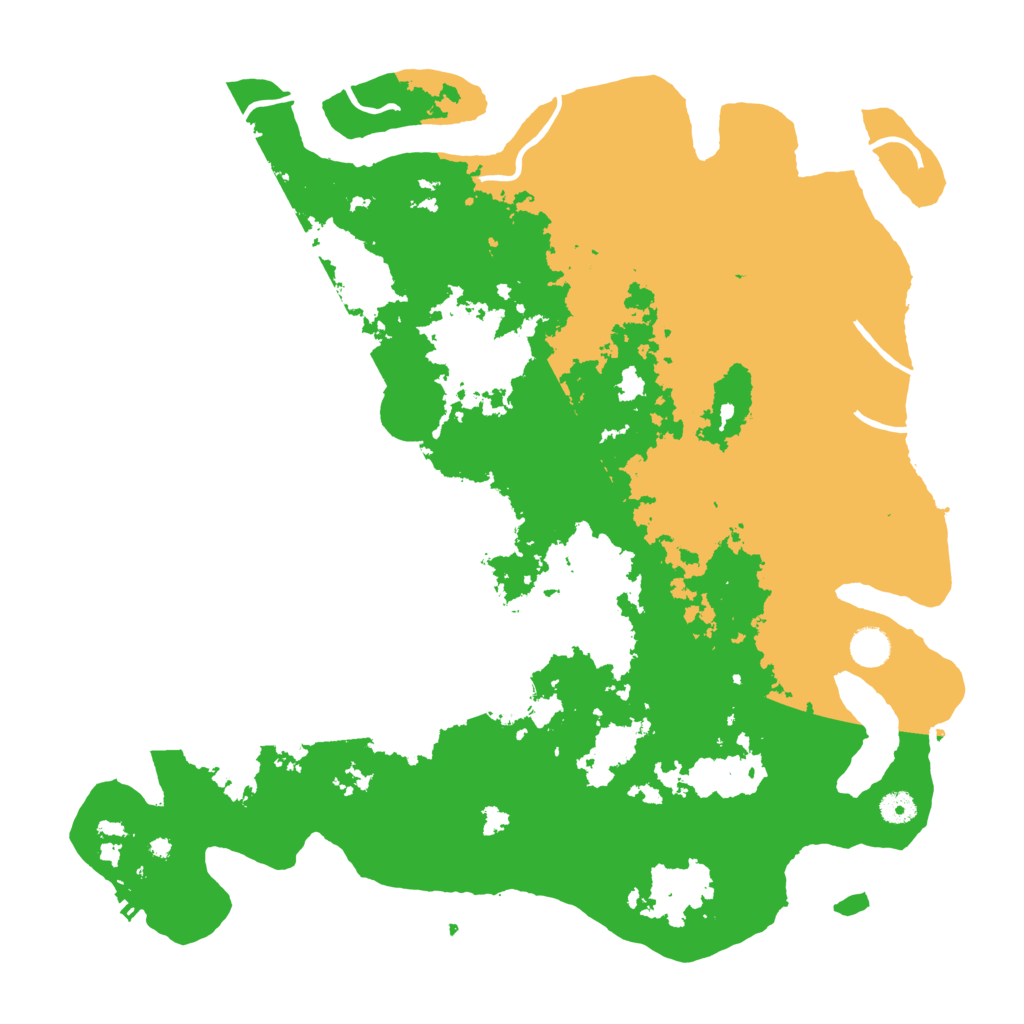 Biome Rust Map: Procedural Map, Size: 4500, Seed: 1277101639