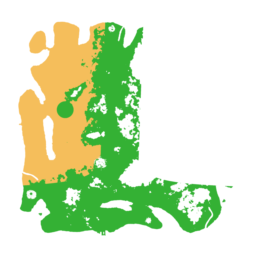 Biome Rust Map: Procedural Map, Size: 4000, Seed: 33241