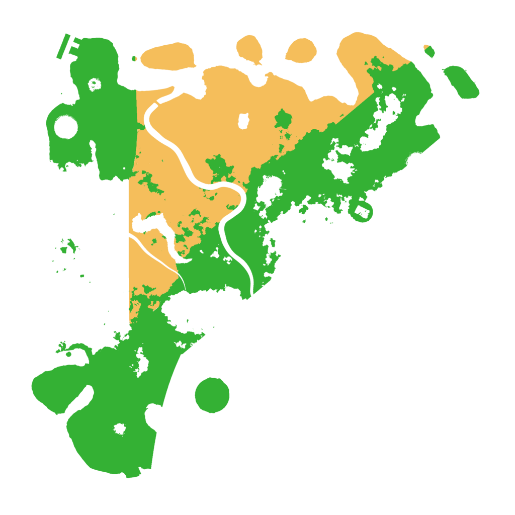 Biome Rust Map: Procedural Map, Size: 4000, Seed: 2129963828