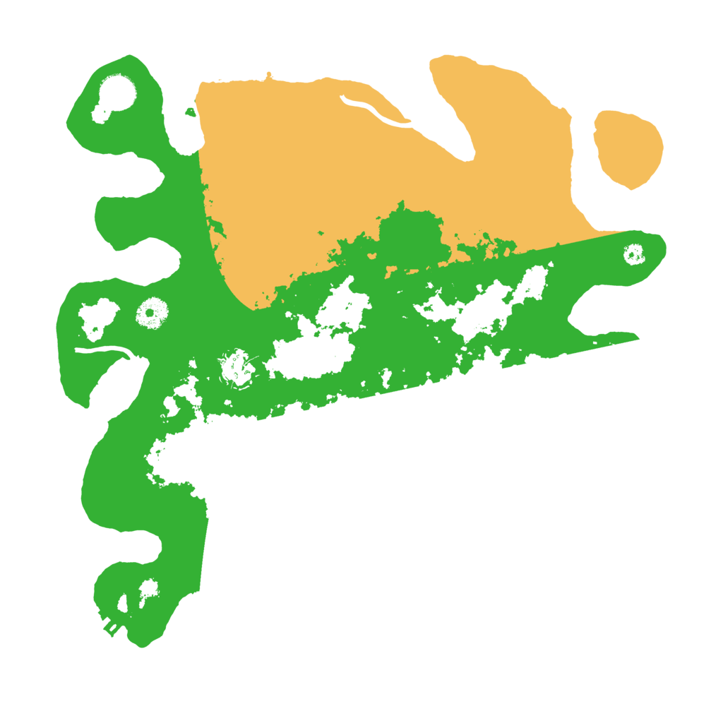 Biome Rust Map: Procedural Map, Size: 3500, Seed: 2104734702