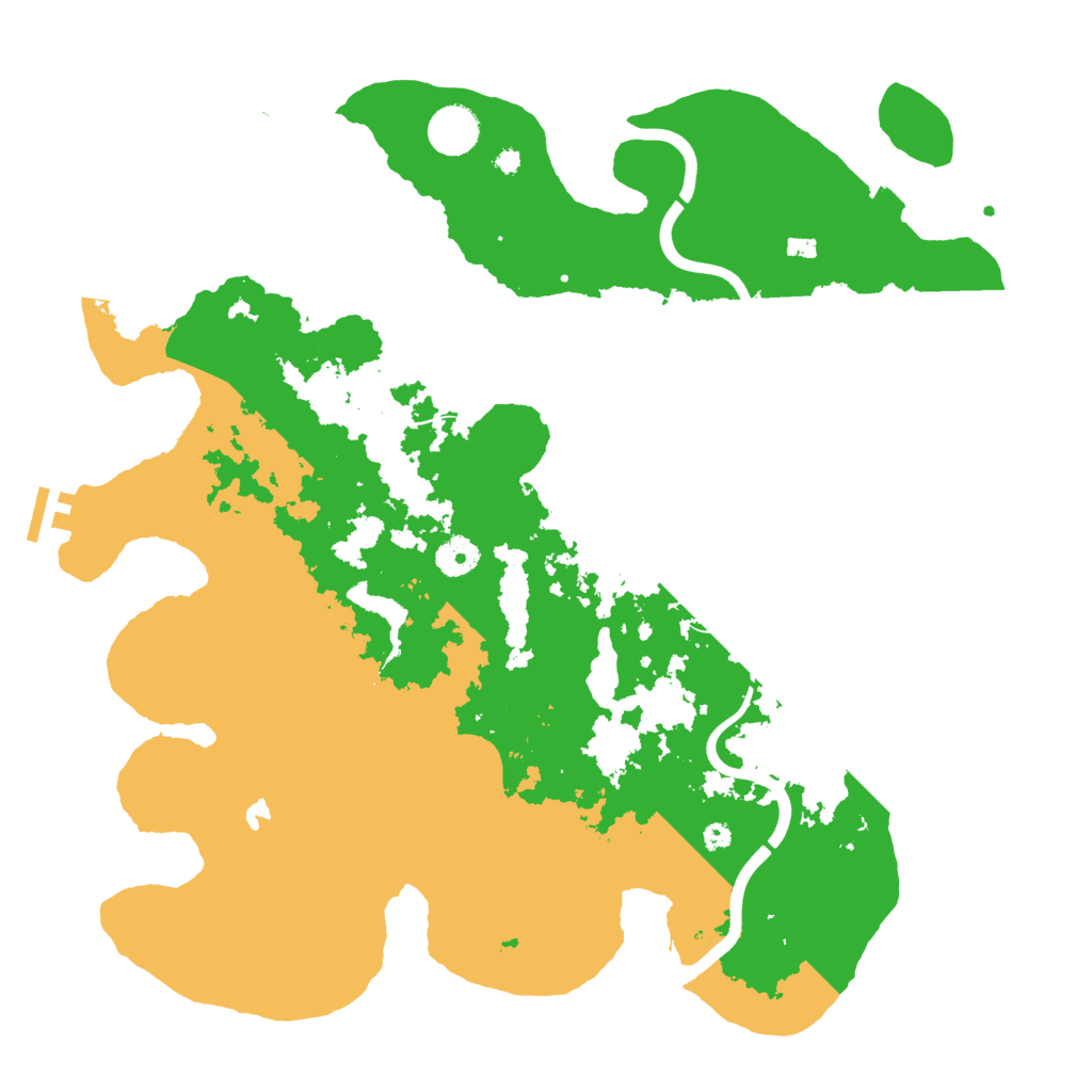 Biome Rust Map: Procedural Map, Size: 4000, Seed: 1310747615