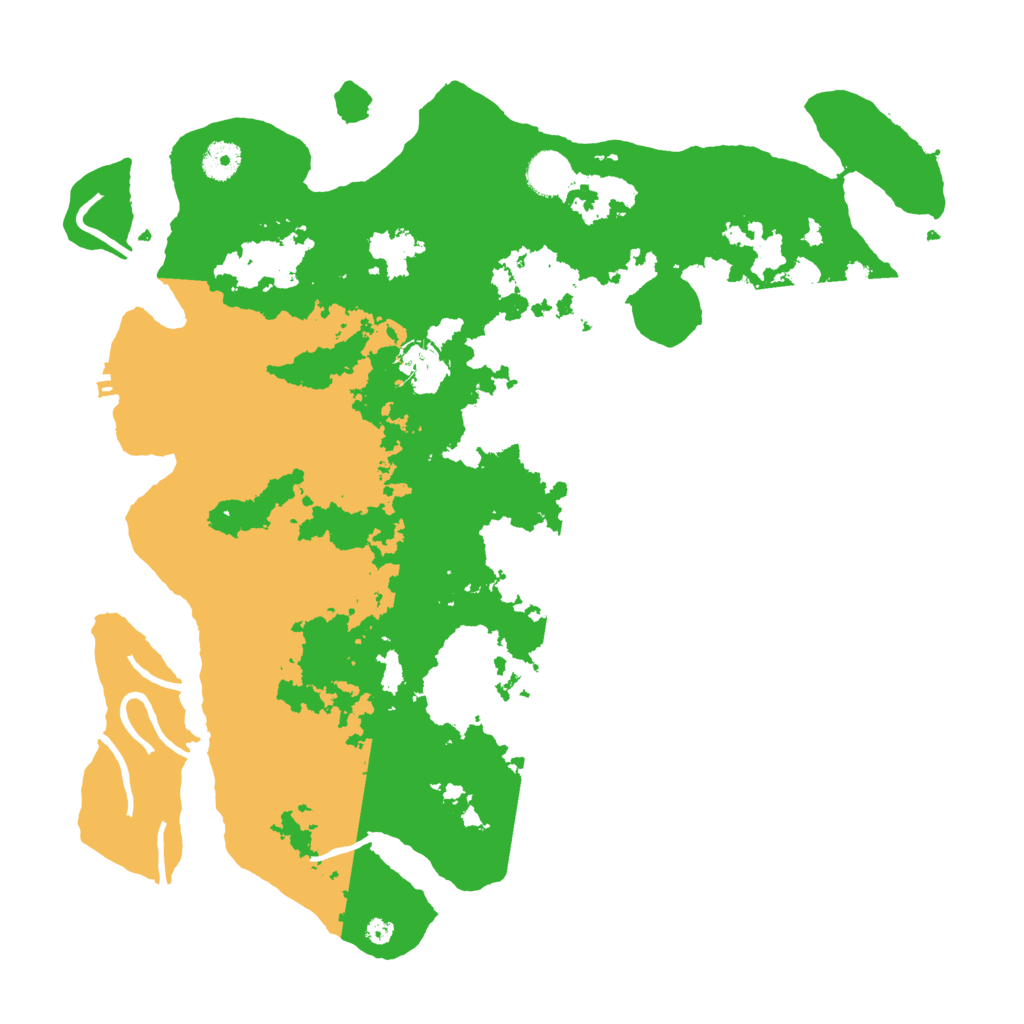 Biome Rust Map: Procedural Map, Size: 4000, Seed: 298504