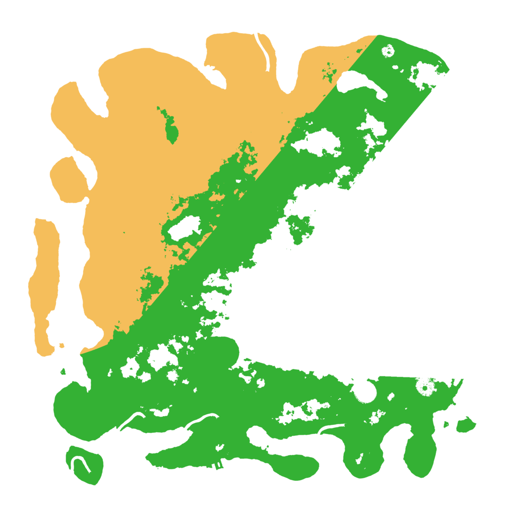 Biome Rust Map: Procedural Map, Size: 4250, Seed: 68236