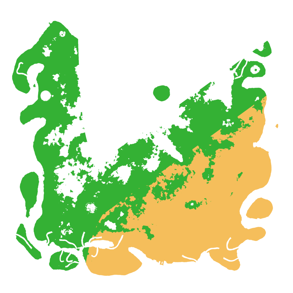 Biome Rust Map: Procedural Map, Size: 5000, Seed: 276
