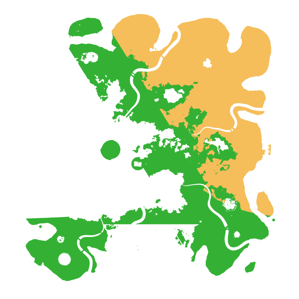 Biome Rust Map: Procedural Map, Size: 4250, Seed: 1828972094