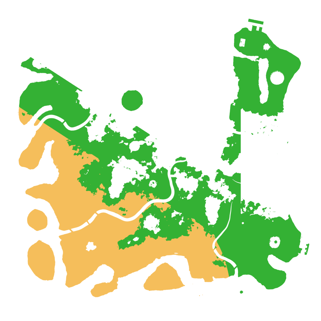 Biome Rust Map: Procedural Map, Size: 4250, Seed: 426748245