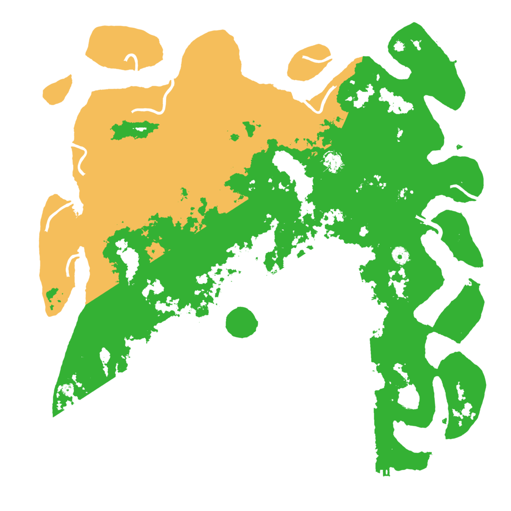 Biome Rust Map: Procedural Map, Size: 4500, Seed: 395