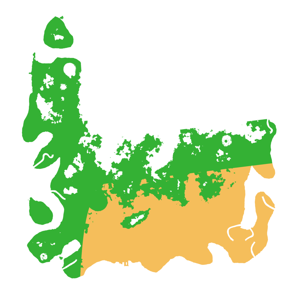 Biome Rust Map: Procedural Map, Size: 4250, Seed: 42481635