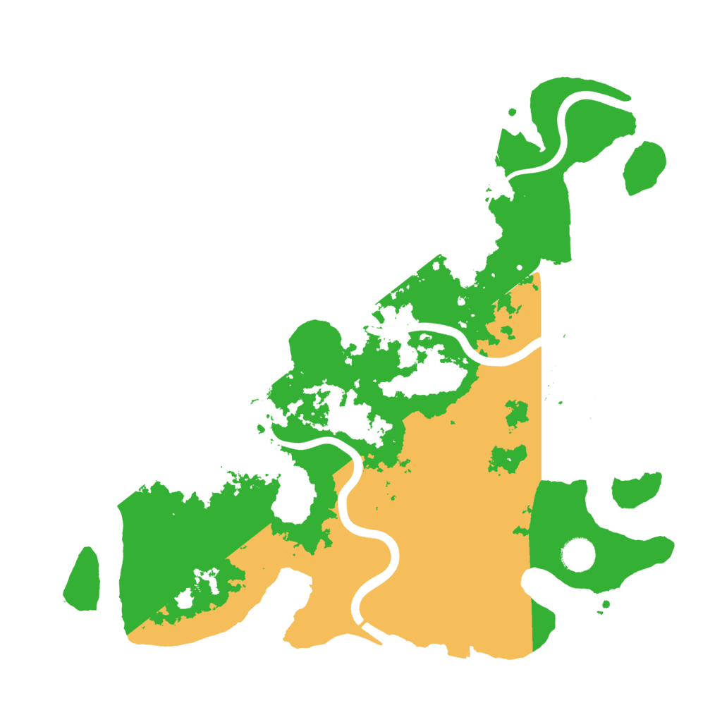 Biome Rust Map: Procedural Map, Size: 3750, Seed: 1586736322