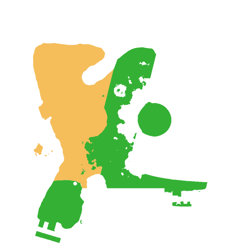 Biome Rust Map: Procedural Map, Size: 2000, Seed: 56273