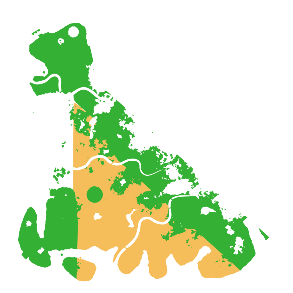 Biome Rust Map: Procedural Map, Size: 4800, Seed: 271256708