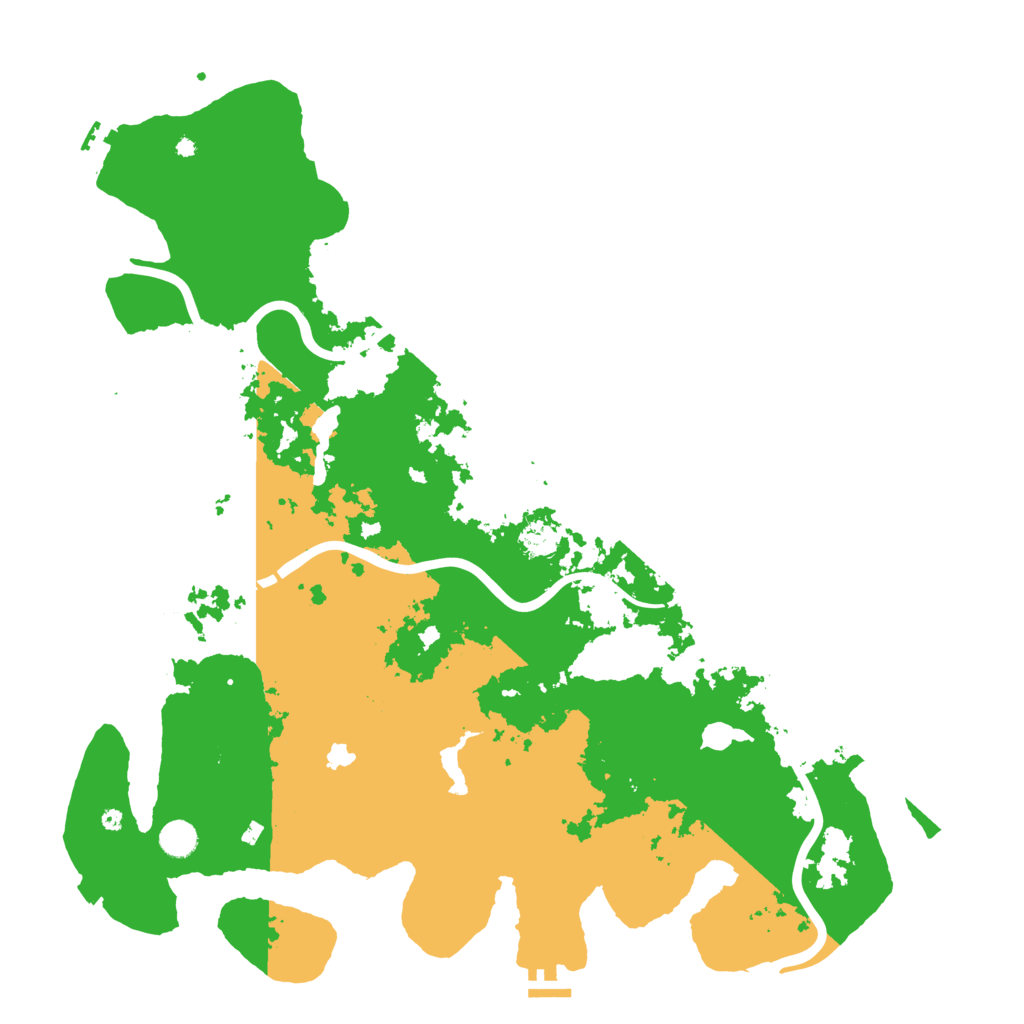 Biome Rust Map: Procedural Map, Size: 4800, Seed: 271256708