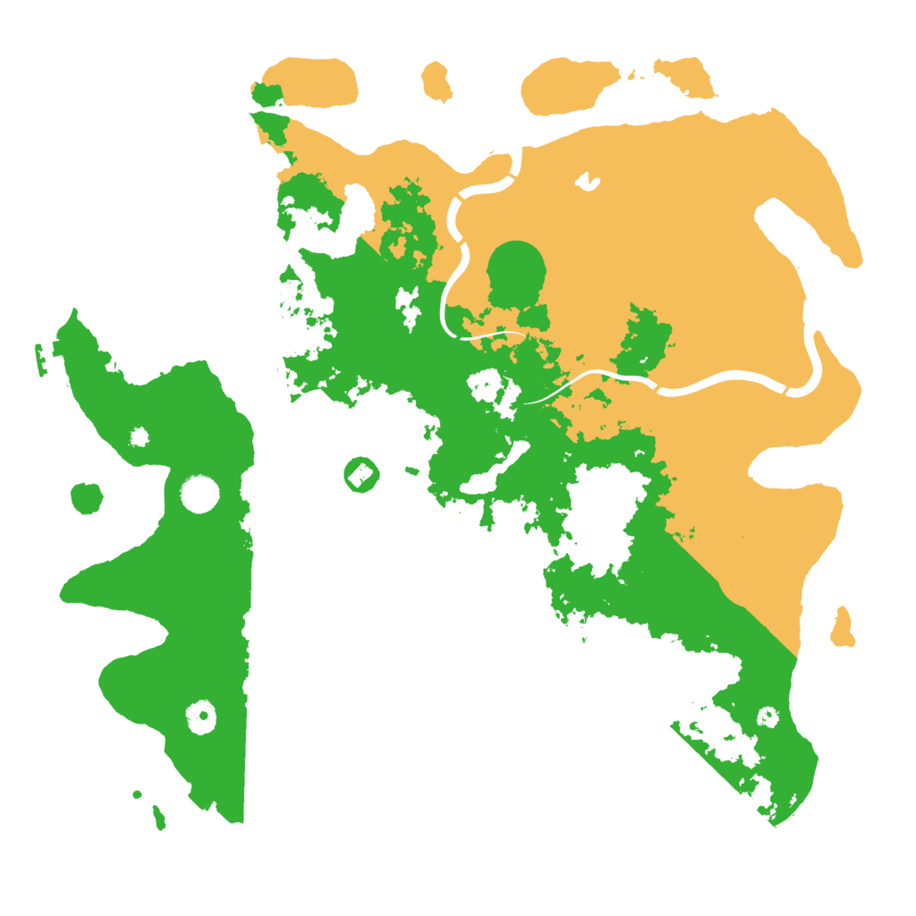 Biome Rust Map: Procedural Map, Size: 4250, Seed: 91907541
