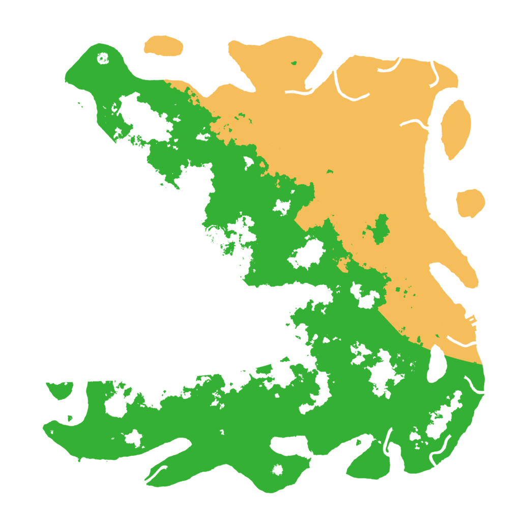 Biome Rust Map: Procedural Map, Size: 4500, Seed: 725