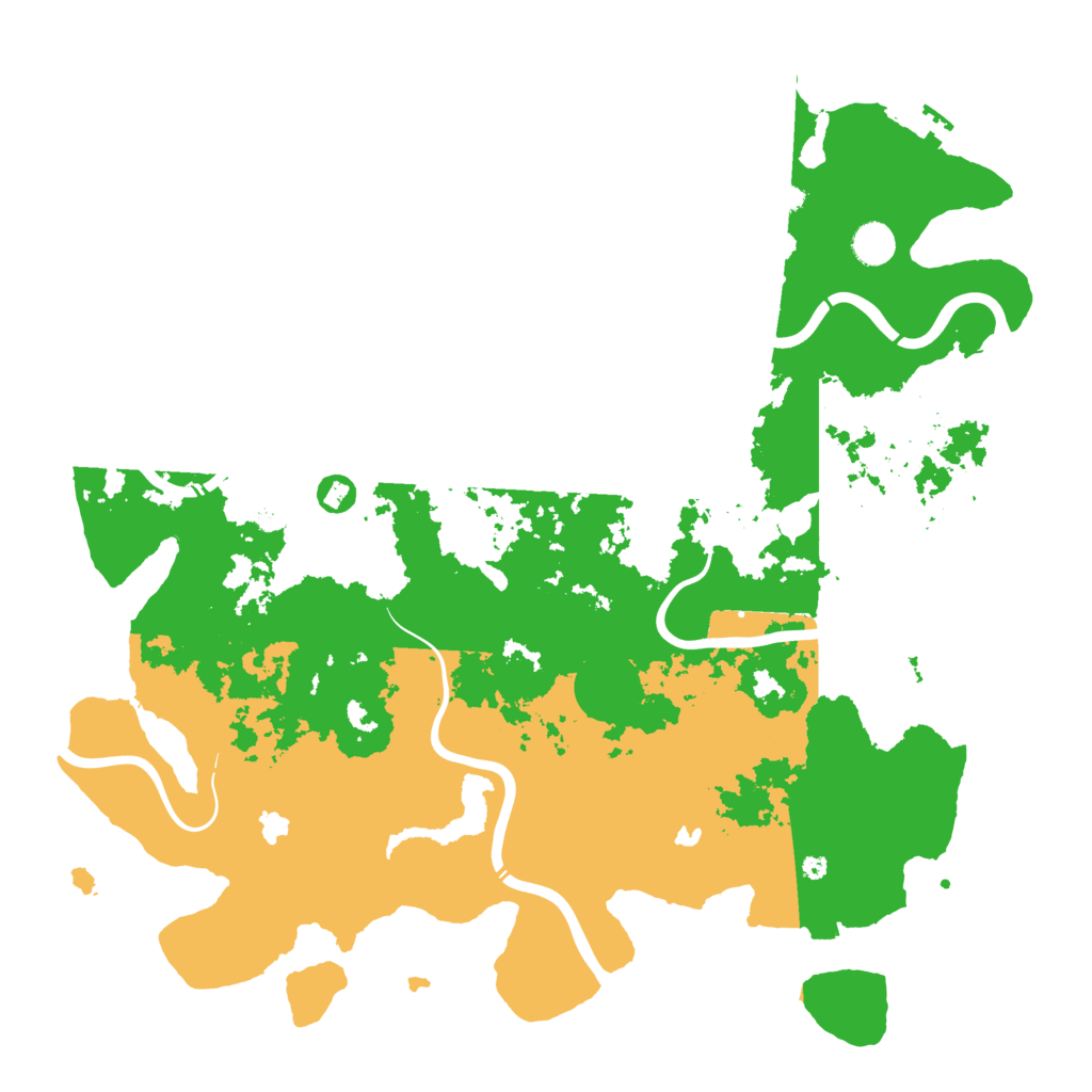 Biome Rust Map: Procedural Map, Size: 4500, Seed: 1594736