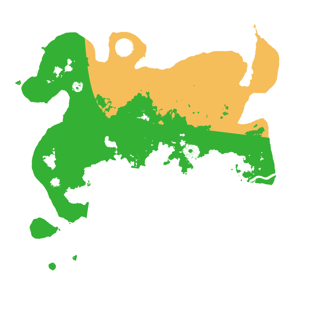 Biome Rust Map: Procedural Map, Size: 3000, Seed: 13784